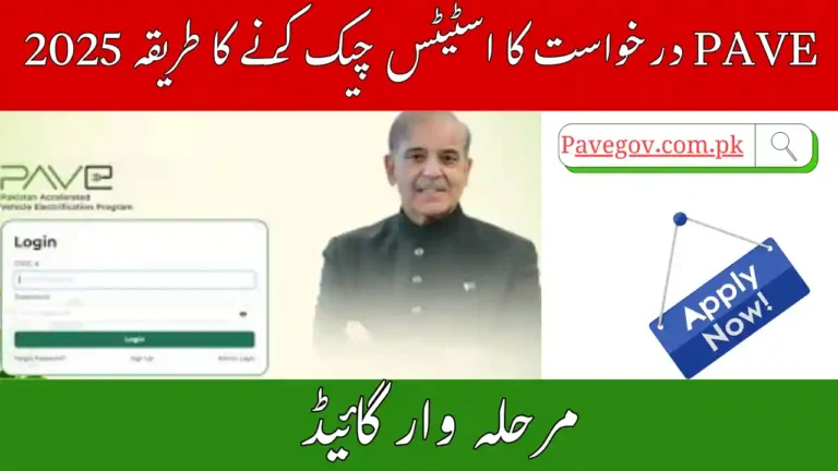 How to Check PAVE Application Status Without CNIC 2025 Step-by-Step Guide 7 Check PAVE Application Status Without CNIC