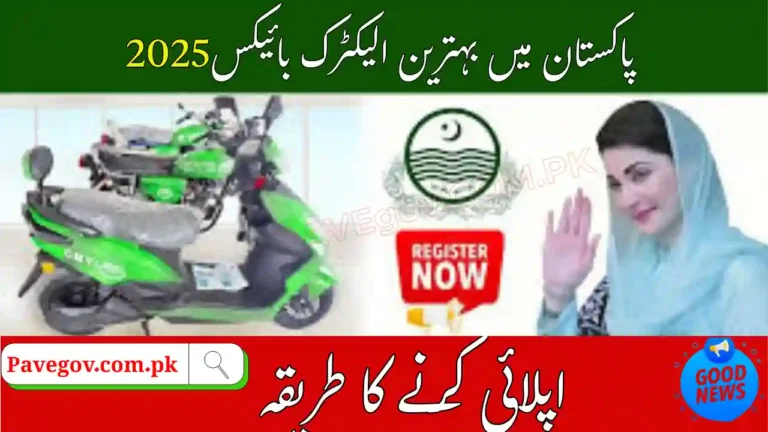 Which Electric Bike is Best with Government Subsidy in Pakistan 2025? 5 Electric Bike is Best with Government Subsidy in Pakistan 2025