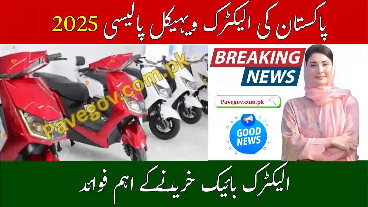 Electric Vehicle Policy Pakistan 2025