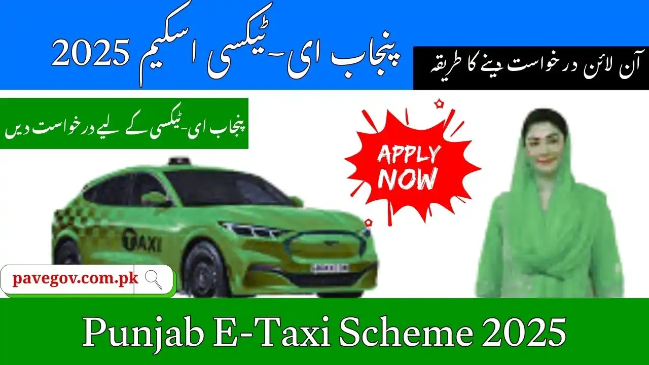 How to Apply for CM Punjab E-Taxi Scheme 2025