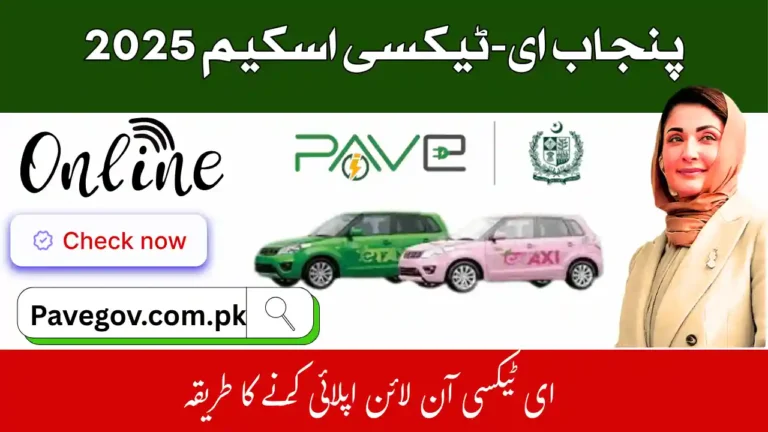 How to Apply on e-taxi.punjab.gov.pk (Official Guide) (e taxi scheme punjab online registration) 8 How to Apply on e-taxi.punjab.gov.pk