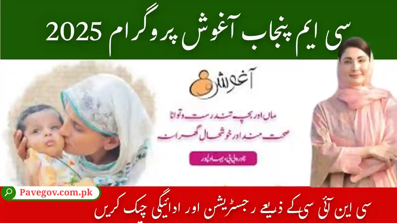 CM Punjab Aghosh Program CNIC Check