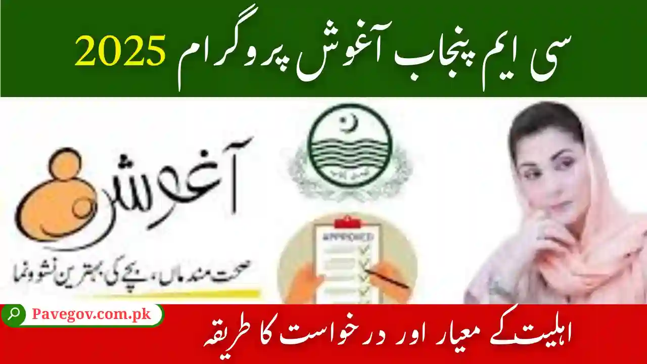 CM Punjab Aghosh Program Eligibility