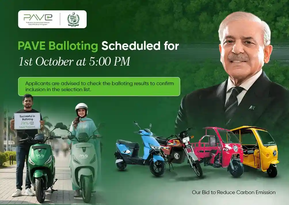 Electric Rickshaw & Bike Scheme Balloting Announced– Apply Before Deadline 2 Electric Rickshaw & Bike Scheme Balloting Announced