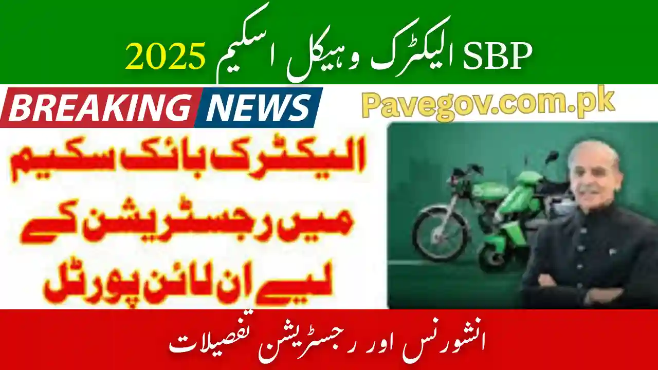 Insurance Registration SBP EV Scheme 2025
