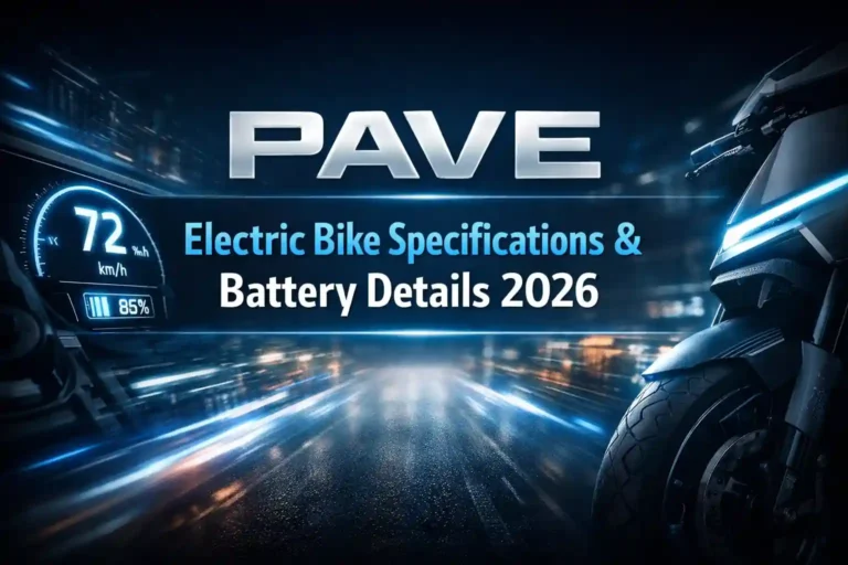 PAVE Electric Bike Specifications & Battery Details 2026 5 PAVE Electric Bike Specifications & Battery Details 2026