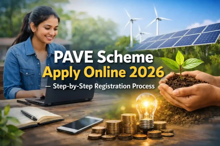 PAVE Scheme Apply Online 2026 – Step-by-Step Registration Process 3 PAVE Scheme Apply Online