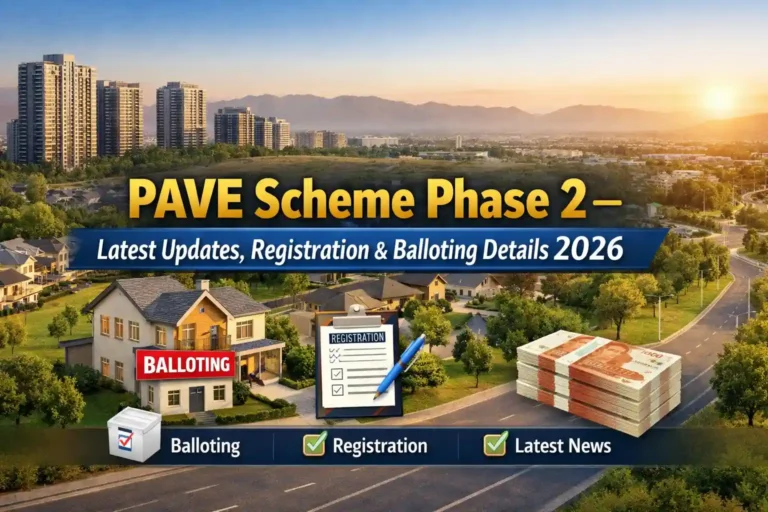 PAVE Scheme Phase 2 – Latest Updates, Registration & Balloting Details 2026 6 PAVE Scheme Phase 2 – Latest Updates, Registration & Balloting Details 2026
