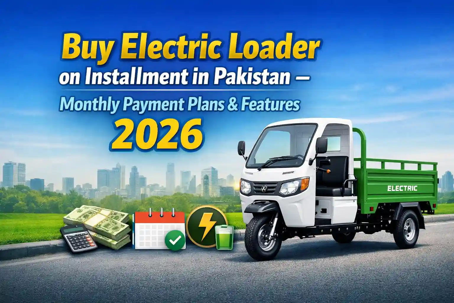 Buy Electric Loader on Installment in Pakistan – Monthly Payment Plans & Features 2026