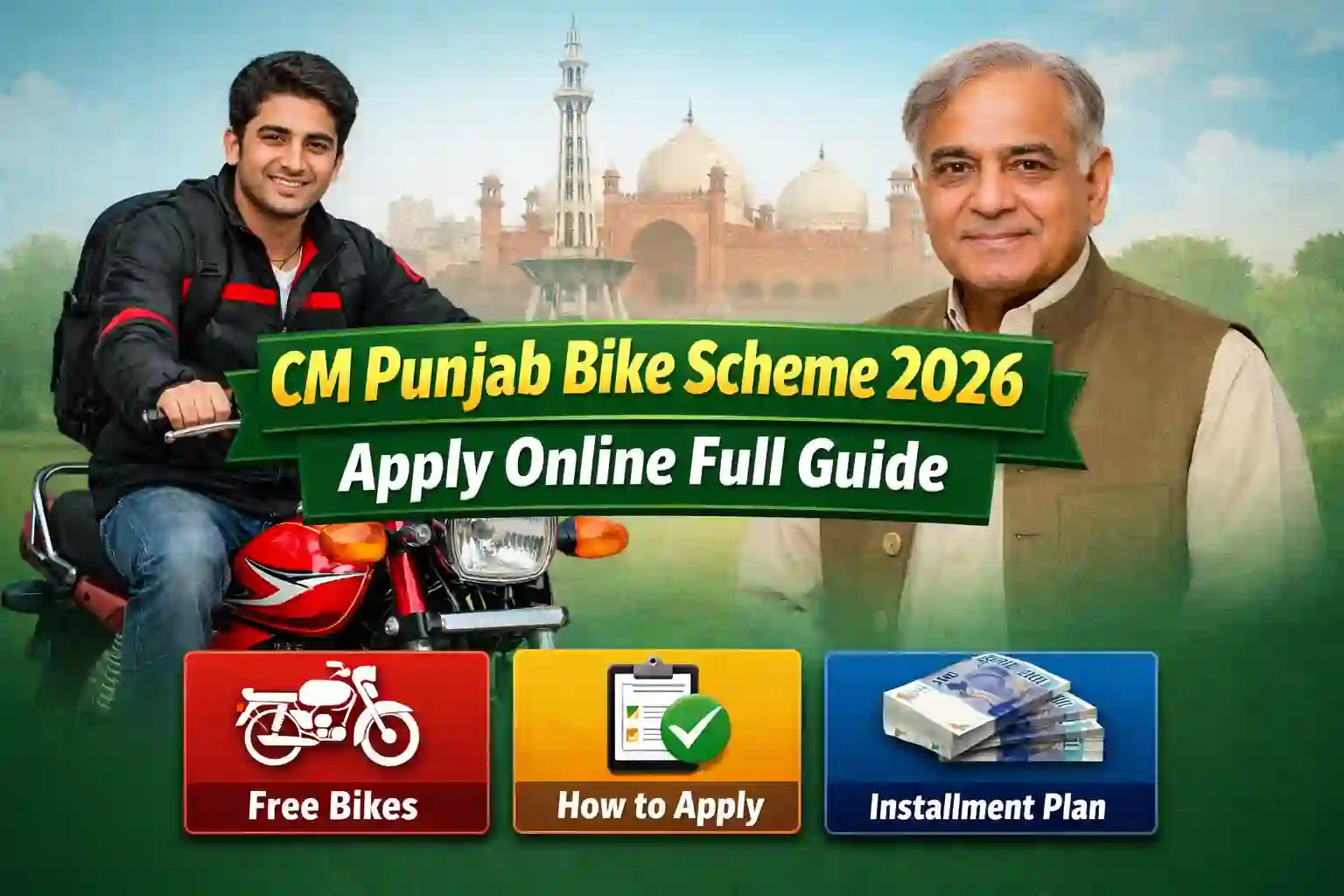 CM Punjab Bike Scheme 2026 Apply Online Full Guide