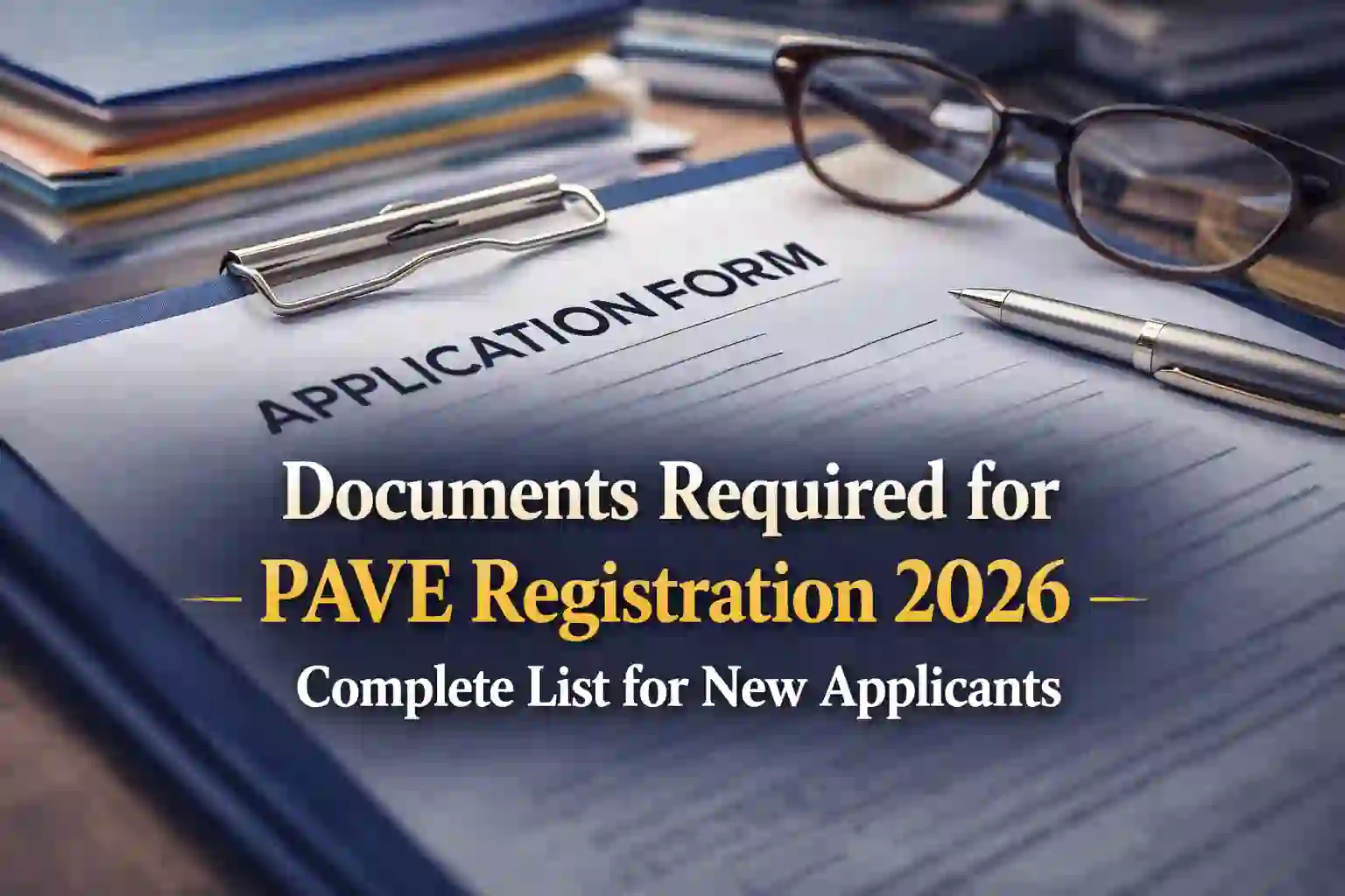 Documents Required for PAVE Registration 2026 – Complete List for New Applicants