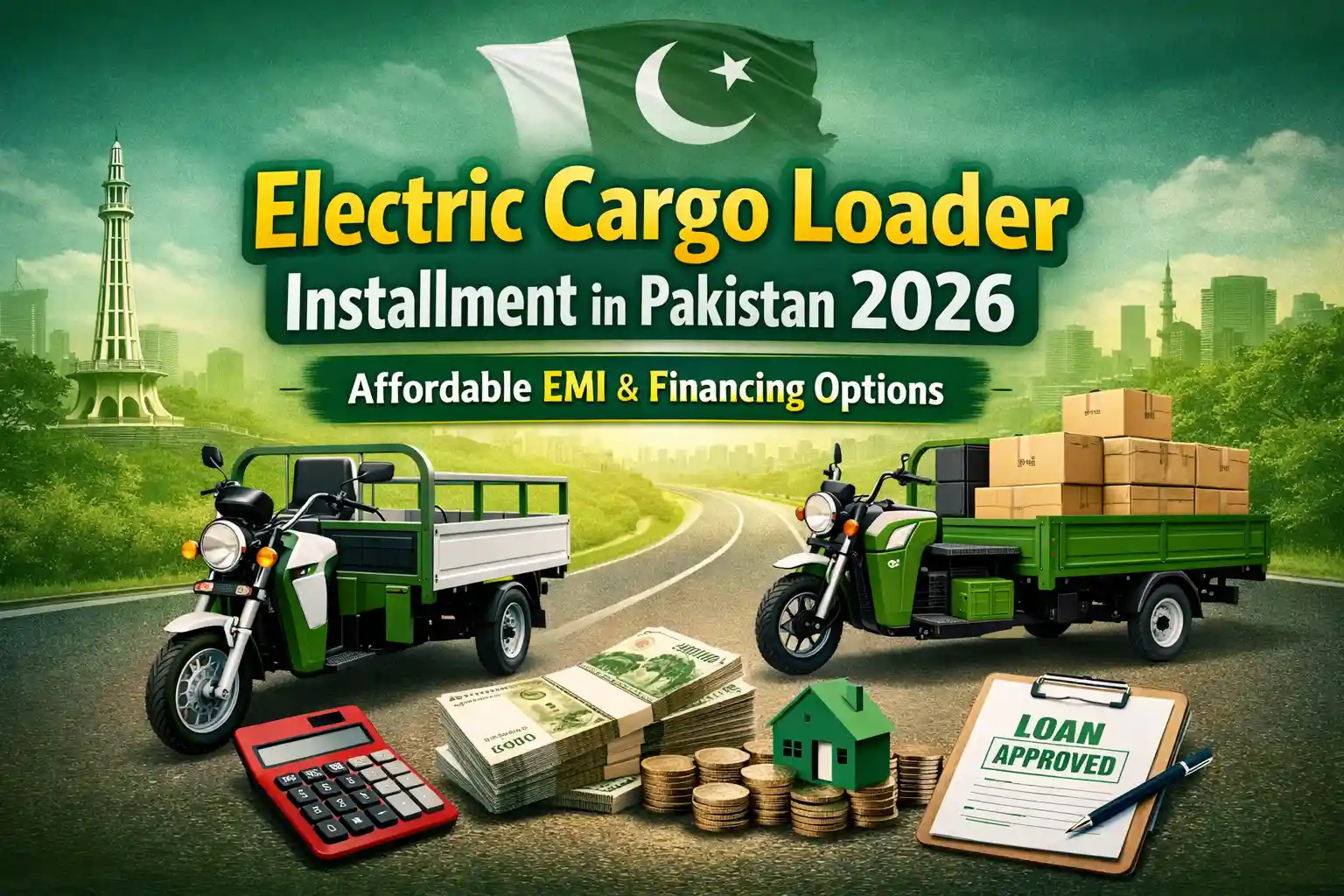 Electric Cargo Loader Installment in Pakistan 2026