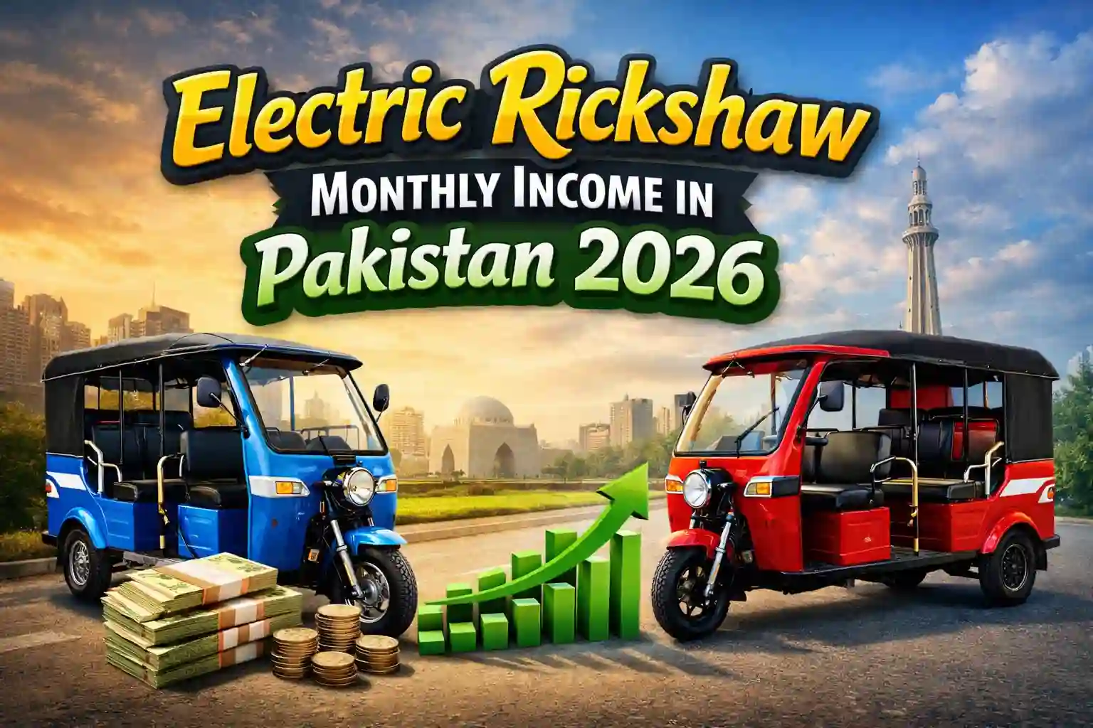 Electric Rickshaw Monthly Income in Pakistan 2026