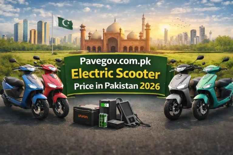 Electric Scooter Price in Pakistan 2026 – Latest Models, Features & Price List