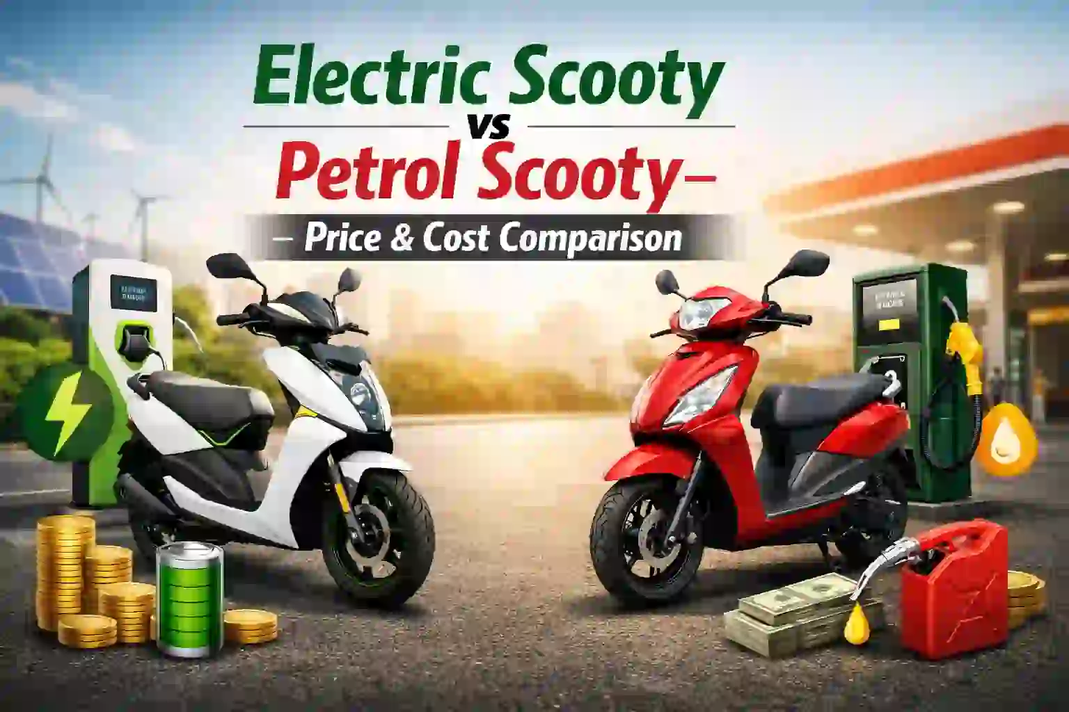 Electric Scooty vs Petrol Scooty – Price & Cost Comparison