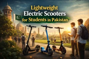 Lightweight Electric Scooters for Students in Pakistan – Affordable, Eco-Friendly & Low Maintenance EV Scooters 2026 3 Lightweight Electric Scooters for Students in Pakistan – Affordable, Eco-Friendly & Low Maintenance EV Scooters 2026
