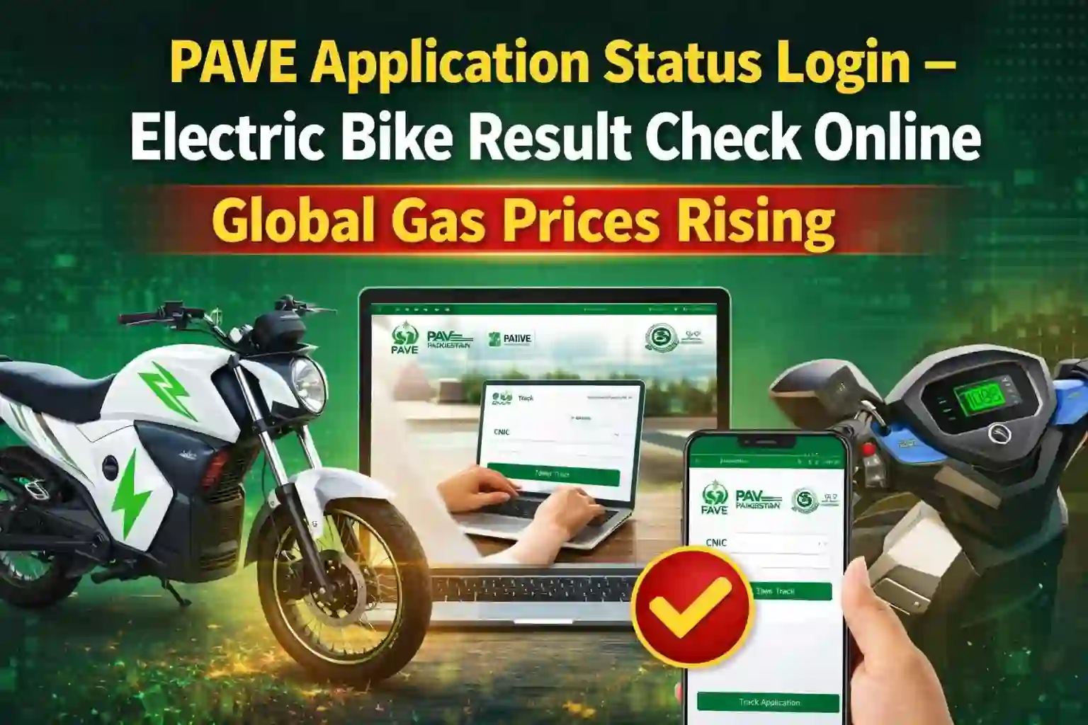 PAVE Application Status Login – Electric Bike Result Check Online