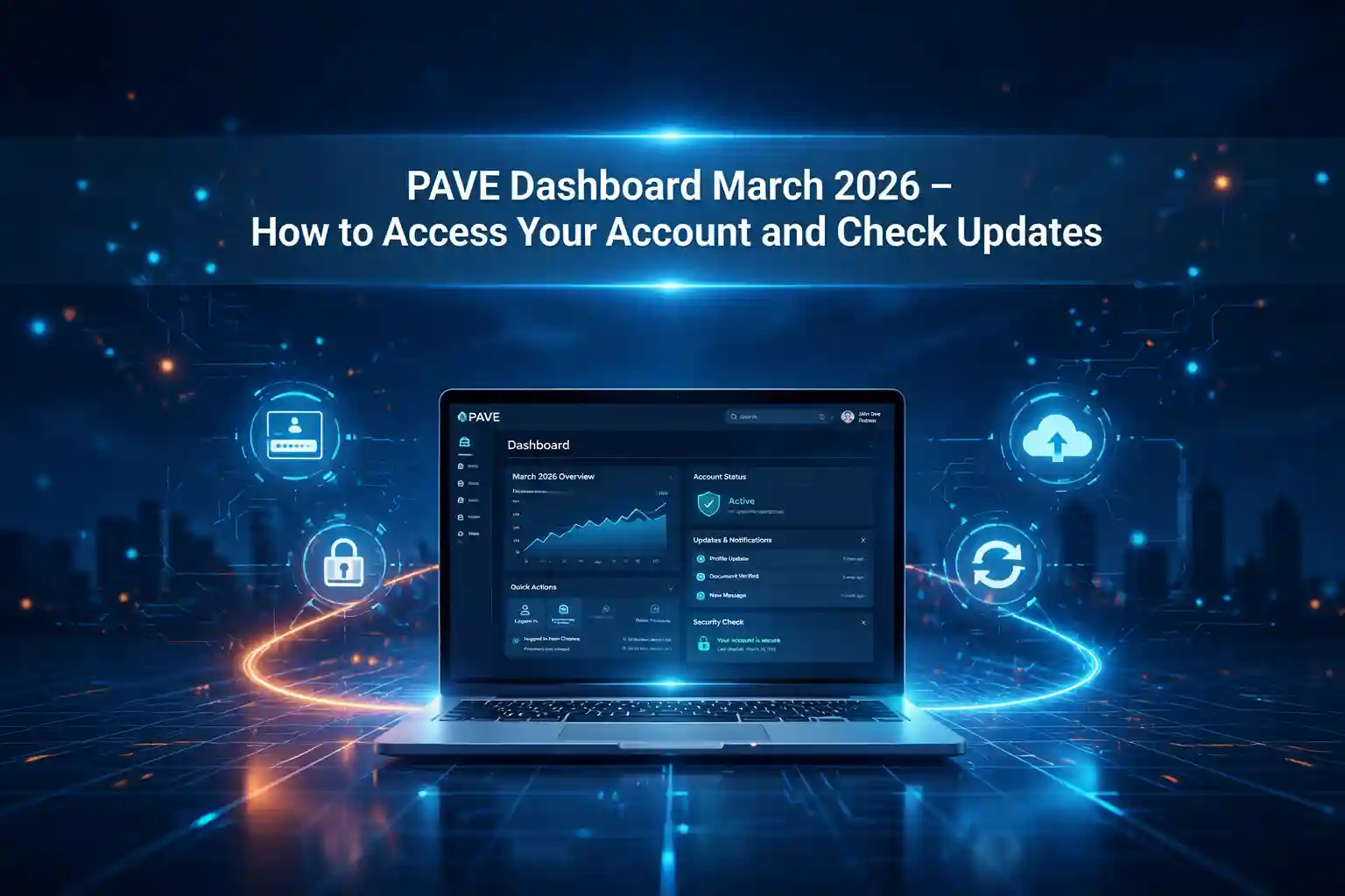 PAVE Dashboard March 2026 – How to Access Your Account and Check Updates 1 PAVE Dashboard March 2026 – How to Access Your Account and Check Updates