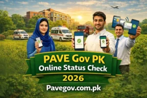 PAVE Gov PK Online Status Check 2026 – Easy Step-by-Step Tracking Guide
