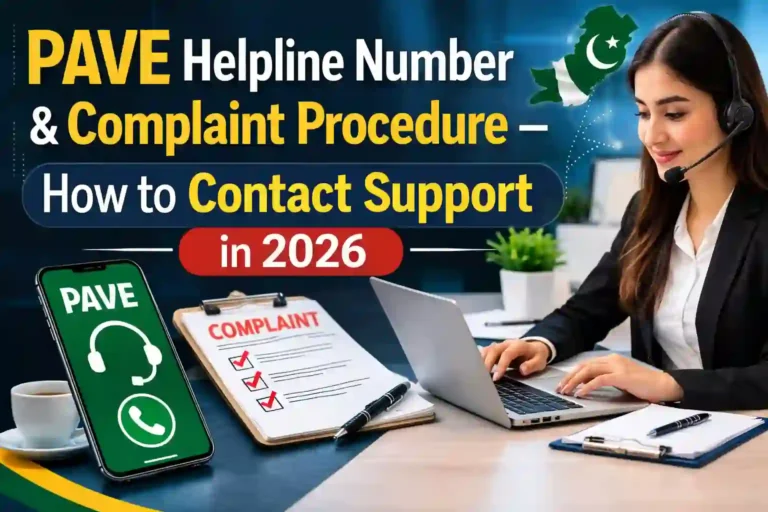 PAVE Helpline Number & Complaint Procedure – How to Contact Support in 2026 3 PAVE Helpline Number & Complaint Procedure – How to Contact Support in 2026