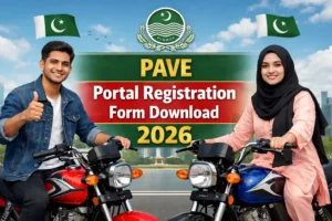 PAVE Portal Registration Form Download 2026