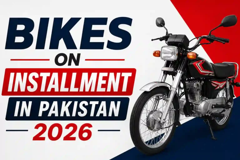 Bikes on Installment in Pakistan 2026