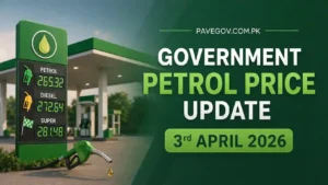 Government Petrol Price Update 3rd April 2026 – Previous vs Current Rates