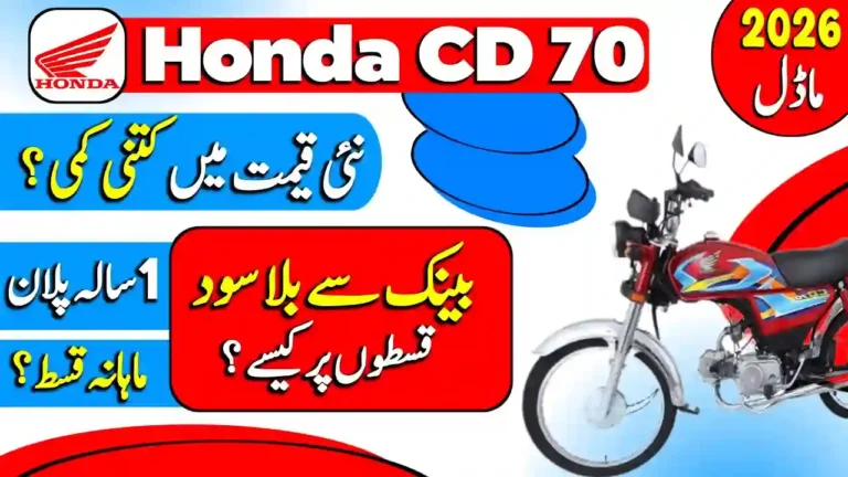 Honda Bikes on Installment in Pakistan 2026
