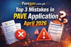 Top 3 Mistakes in PAVE Application April 2026 – Avoid Rejection 1 Top 3 Mistakes in PAVE Application April 2026