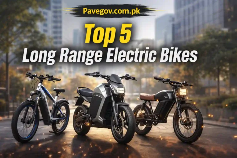 Top 5 Long Range Electric Bikes in Pakistan April 2026