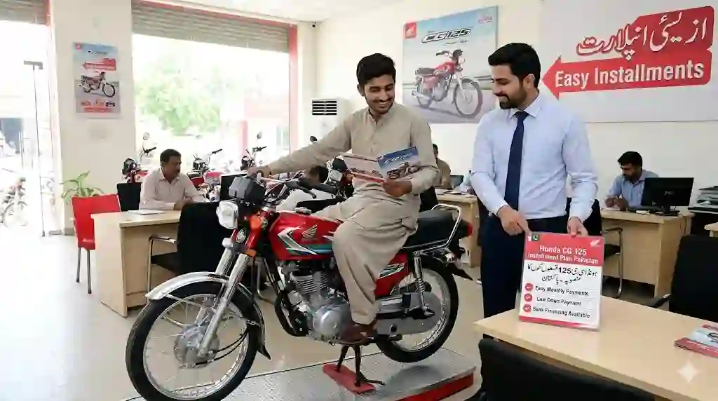 Honda CG 125 Installment Plan Pakistan