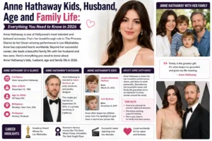 Anne Hathaway's Family Life Revealed: Husband, Kids and Marriage Details 1 Anne Hathaway's Family Life Revealed Husband, Kids and Marriage Details