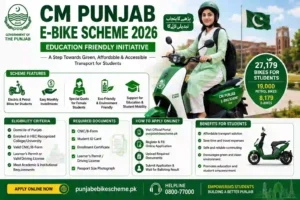 CM Punjab eBikes Scheme 2026 – Online Registration, Eligibility, Balloting & Apply Process