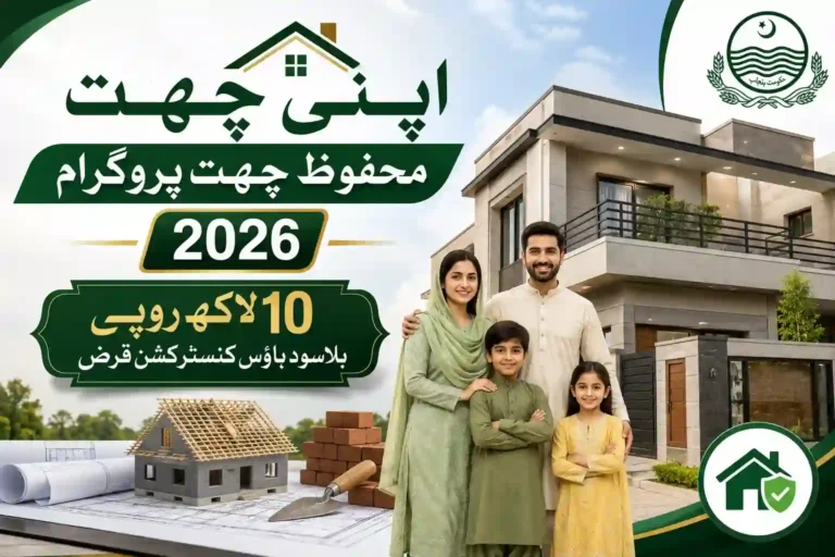 Punjab Housing Loan Scheme 2026 – Apni Chhat Mehfooz Chhat Registration Guide 2 Punjab Housing Loan Scheme 2026