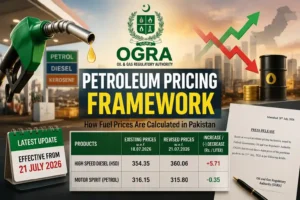 OGRA Petroleum Pricing Framework: How Pakistan’s Fuel Prices Are Calculated and Latest Price Update for July 2026 1 OGRA Petroleum Pricing Framework 2026 Latest Petrol Price Notification, Fuel Price Calculation & Complete Guide for Pakistan
