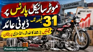 Pakistan Imposes Up to 31% Duty on Bike Parts, Raising Industry Concerns