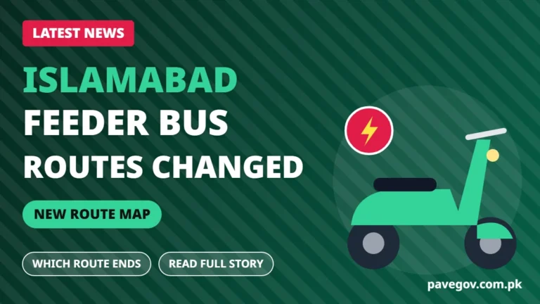 Latest News: Islamabad Changes Two Feeder Bus Routes 3 Latest News: Islamabad Changes Two Feeder Bus Routes