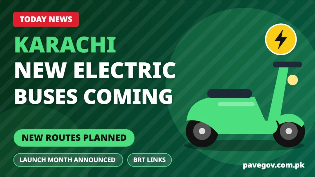 Karachi electric buses