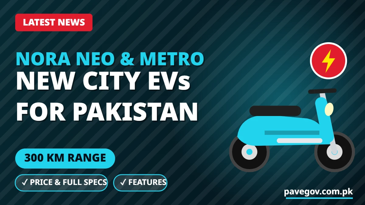 Latest News: Nora NEO and Metro EVs Coming to Pakistan 5 Nora NEO and Metro price in Pakistan