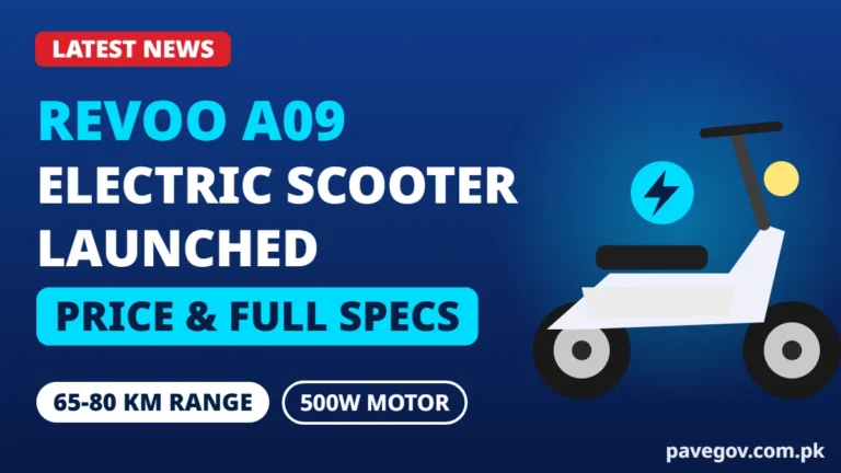 Latest News: REVOO A09 Electric Scooter Launched in Pakistan 4 Latest News: REVOO A09 Electric Scooter Launched in Pakistan