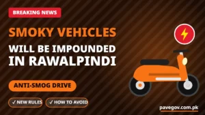 Breaking News: Rawalpindi Police to Impound Smoky Vehicles
